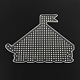 Plaques en plastique maison abc utilisés pour les perles à repasser 5x5mm diy X-DIY-Q009-45-2