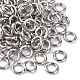 304 Stainless Steel Open Jump Rings X-STAS-Q186-02-5x1mm-2