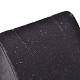 ウッドネックレス矩形ディスプレイ  ベルベットで覆われた  ブラック  9~13x5x5cm NDIS-L001-13A-3