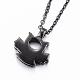 304 Stainless Steel Couple Pendant Necklaces NJEW-H456-17-2
