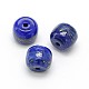 Natural Lapis Lazuli Barrel Beads G-O084-07-1
