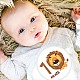 Новорожденные ежемесячные вехи наклейки DIY-H127-B07-4