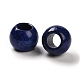 Perles européennes imitation lapis-lazuli de pierres précieuses synthétiques G-R488-01L-3