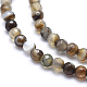 Natural Agate Beads G-J371-14-6mm-3