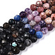 Natural & Synthetic Mixed Gemstone Beads Strands G-D080-A01-01-36-4