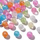 50 brin de perles teintées en sélénite naturelle. CE-CJ0001-77-1