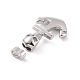 304 Stainless Steel Hook Clasps STAS-G071-53P-1