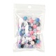 50Pcs 5 Colors Imitation Pearl Acrylic Beads OACR-FS0001-04-6