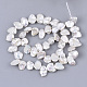 Fili di perle di keshi di perle barocche naturali PEAR-Q015-013-2