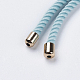 Nylon Twisted Cord Armband machen MAK-F018-09G-RS-4