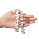 Fili di perle keshi di perle barocche naturali a goccia PEAR-R015-02-6