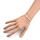 Natürliche kultivierte Süßwasserperlen Perlen Armbänder BJEW-JB05386-5