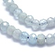 Natural Aquamarine Beads Strands G-O172-08-3