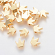 Perles en laiton pour la fabrication de bijoux artisanaux KK-T014-12G-1