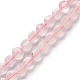 Chapelets de perles en quartz rose naturel G-K332-B01-1