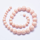 Electroplate Shell Pearl Beads Strands BSHE-G007-A-03-2