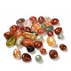 Perles de pépites teintes en agate naturelle G-E600-01A-1