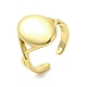 Anello in ottone con placcatura a cremagliera&nbsp;RJEW-C072-19G-1