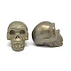Skull Natural Pyrite Beads G-I128-04-1