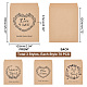 PH PandaHall 210pcs Mini Kraft Paper Bags ABAG-PH0001-43-2