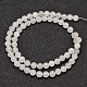 Chapelets de perles en jade de Malaisie naturelle G-A146-6mm-A29-2