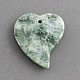 Natural Tree Agate Pendants G-S139-25-3