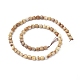 Chapelets de perles en jaspe avec images naturelles G-I270-01-2