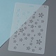 Пластиковые многоразовые шаблоны трафаретов для рисования DIY-F018-B17-4