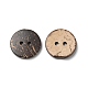 2-Hole Natural Coconut Buttons COCB-G002-03B-3