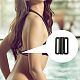 CHGCRAFT 80 Sets Plastic Bikini Clips FIND-CA0008-24-6