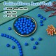 100Pcs Silicone Beads Round Rubber Bead 15MM Loose Spacer Beads for DIY Supplies Jewelry Keychain Making JX471A-2