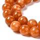 Naturali tinti perle di giada fili G-M402-C04-07-3