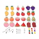 Kit per la creazione di orecchini pendenti con frutta fai da te DIY-SZ0008-81-1