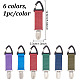 Gomakerer 6 Stück 6 Farben Nylonband Hutclips FIND-GO0001-13-2