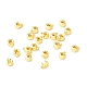 Brass Crimp Beads KK-E280-01G-1