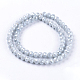 Electroplate Glass Beads Strands EGLA-D020-10x8mm-47-2