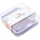PandaHall Elite 200 pcs 2 Inch Iron Bobby Hair Pins Colorful Hair Styling Clips with Plastic Storage Box for Women Girls PHAR-PH0001-05-9
