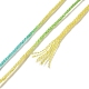 10 Skeins 6-Ply Polyester Embroidery Floss OCOR-K006-A22-3