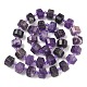 Natürlichen Amethyst Perlen Stränge&nbsp;G-G453-G05-7x12mm-3
