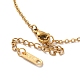 304 Edelstahl-Pandant-Halskette für Männer und Frauen NJEW-O126-02G-02-4