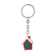 Schlüsselanhänger mit weihnachtlichem Harzanhänger KEYC-JKC00443-2