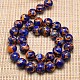 Synthetic Lapis Lazuli Round Bead Strands G-N0048-6mm-08-3