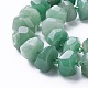 Natural Green Aventurine Beads Strands G-P434-01-3