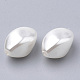 Eco-Friendly Plastic Imitation Pearl Beads X-MACR-T013-06-2