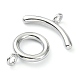 304 Stainless Steel Toggle Clasps STAS-E194-09P-A-2