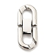 304 Stainless Steel Fold Over Clasps STAS-D026-01B-P-1