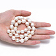 Fili di perle di keshi di perle barocche naturali PEAR-Q007-16-6