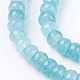 Chapelets de perles de jade naturel G-R171-6x8mm-M-3