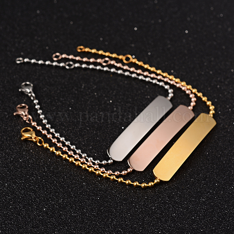 Targhette Rettangolari Cane 20 Targhette Per Cane Rettangolari In Alluminio - Personalizzabili, Per Pet ID Placche Rettangolari Per Cani - Foto 10