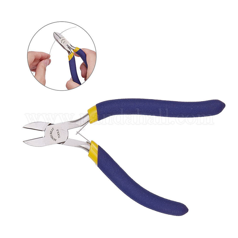 Shop BENECREAT Jewelry Making Diagonal Flush Cutter Pliers for Jewelry